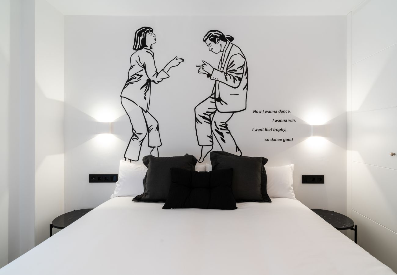 Bedroom art, 1-Schlafzimmer-Wohnung in der Innenstadt von Málaga, by cazul.eu