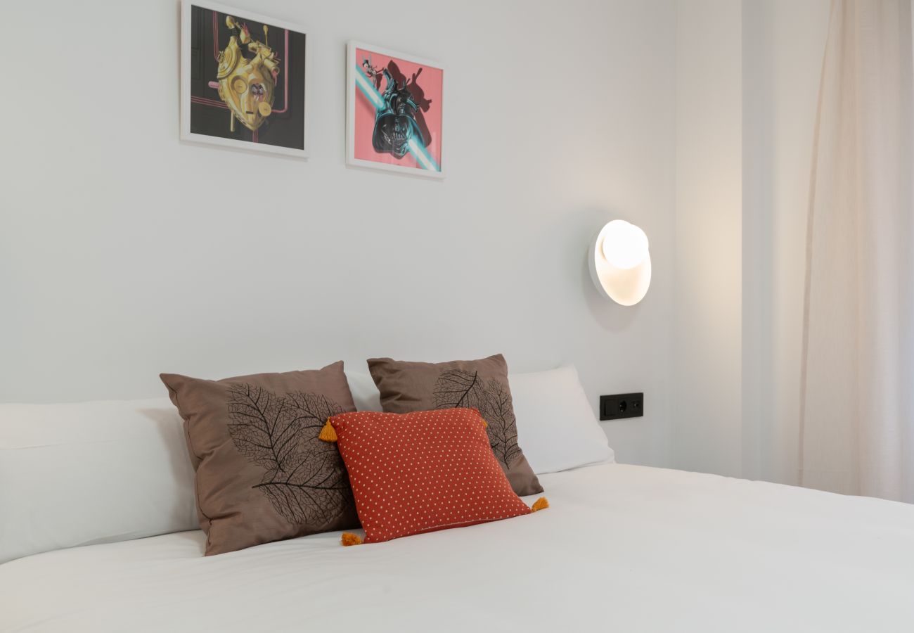 Apartamento en Málaga - Loft de artista bohemio, diseño vivo, centro de Málaga