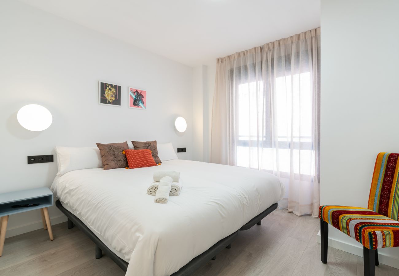 Apartamento en Málaga - Loft de artista bohemio, diseño vivo, centro de Málaga