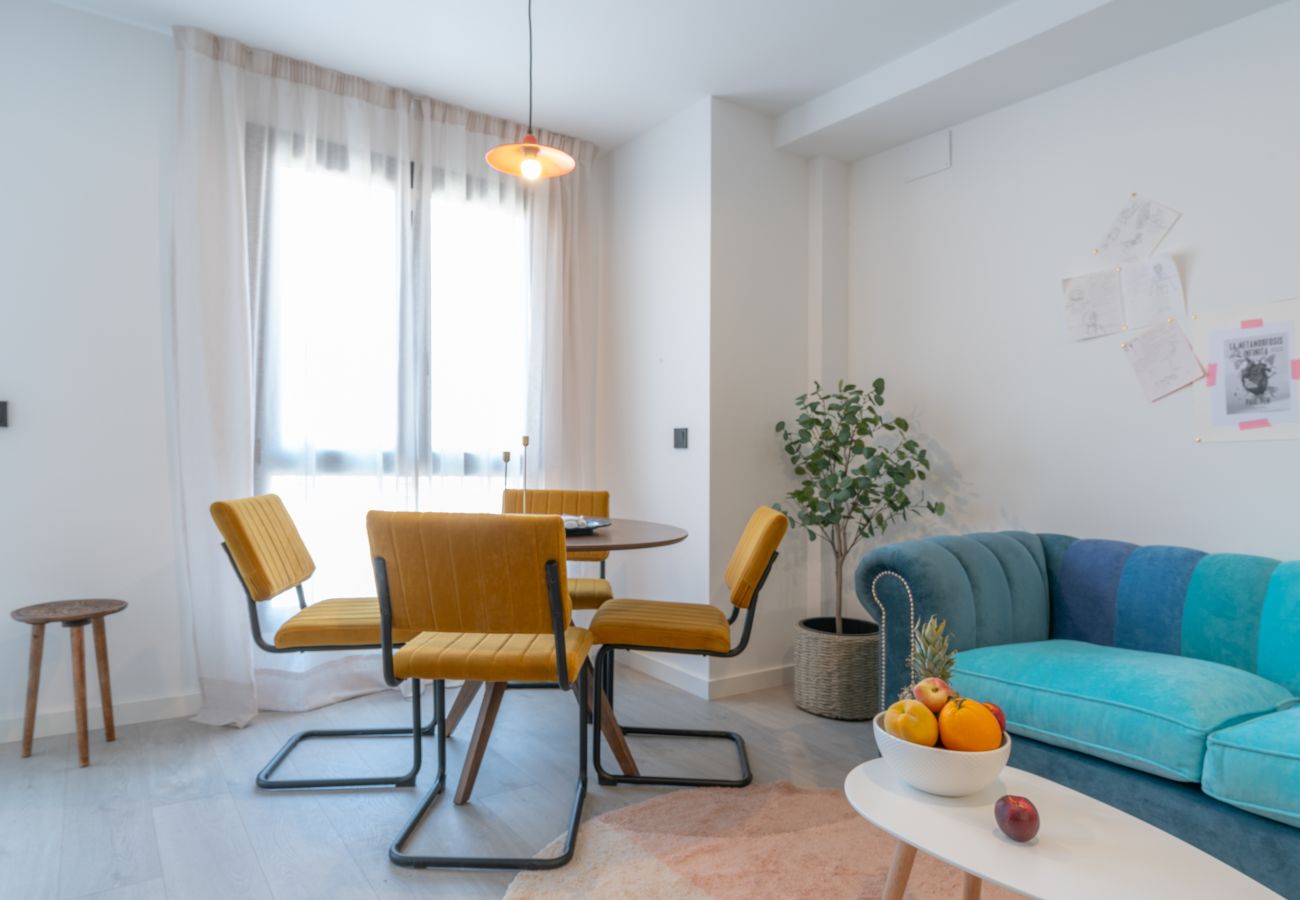 Apartamento en Málaga - Loft de artista bohemio, diseño vivo, centro de Málaga