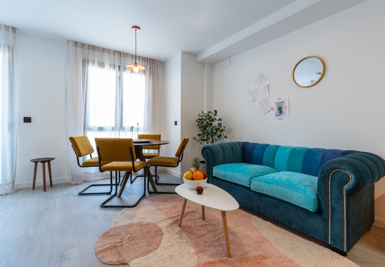 Apartamento en Málaga - Loft de artista bohemio, diseño vivo, centro de Málaga